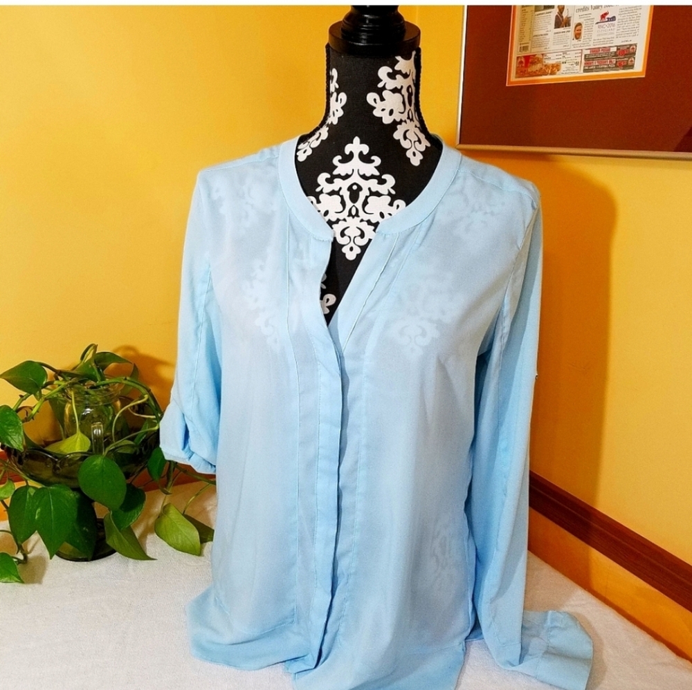 7/$25💥 NY & Co Tunic Blouse, sz Medium